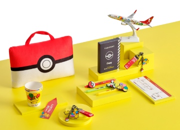 機内限定!ポケモンデザインの特製T’wayグッズ登場
