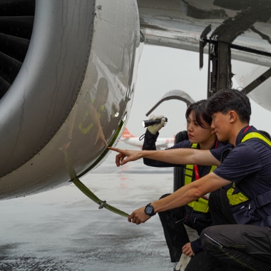 快適な空の旅を実現するB737-800型機